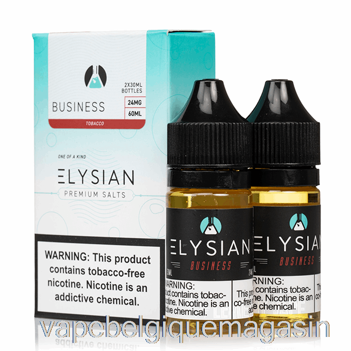 Vape Shop Bruxelles Business - Sels élyséens - 60ml 12mg